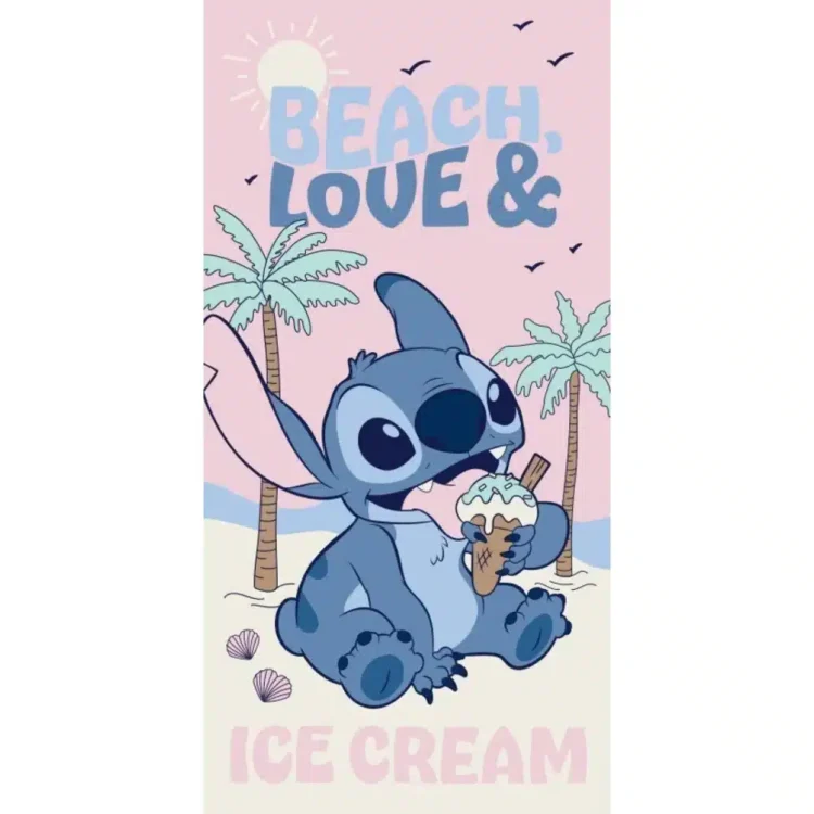 Πετσέτα Θαλάσσης Microfiber Ice Cream Stitch