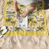 Πετσέτα Θαλάσσης Microfiber Quick Dry Hibiscus
