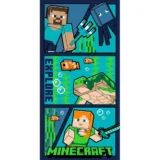 Πετσέτα Θαλάσσης Microfiber Minecraft