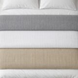 ΚΟΥΒΕΡΤΑ ΠΙΚΕ SANFORIZED ΥΠΕΡΔΙΠΛΗ 225Χ240 ADAM HOME   - White
