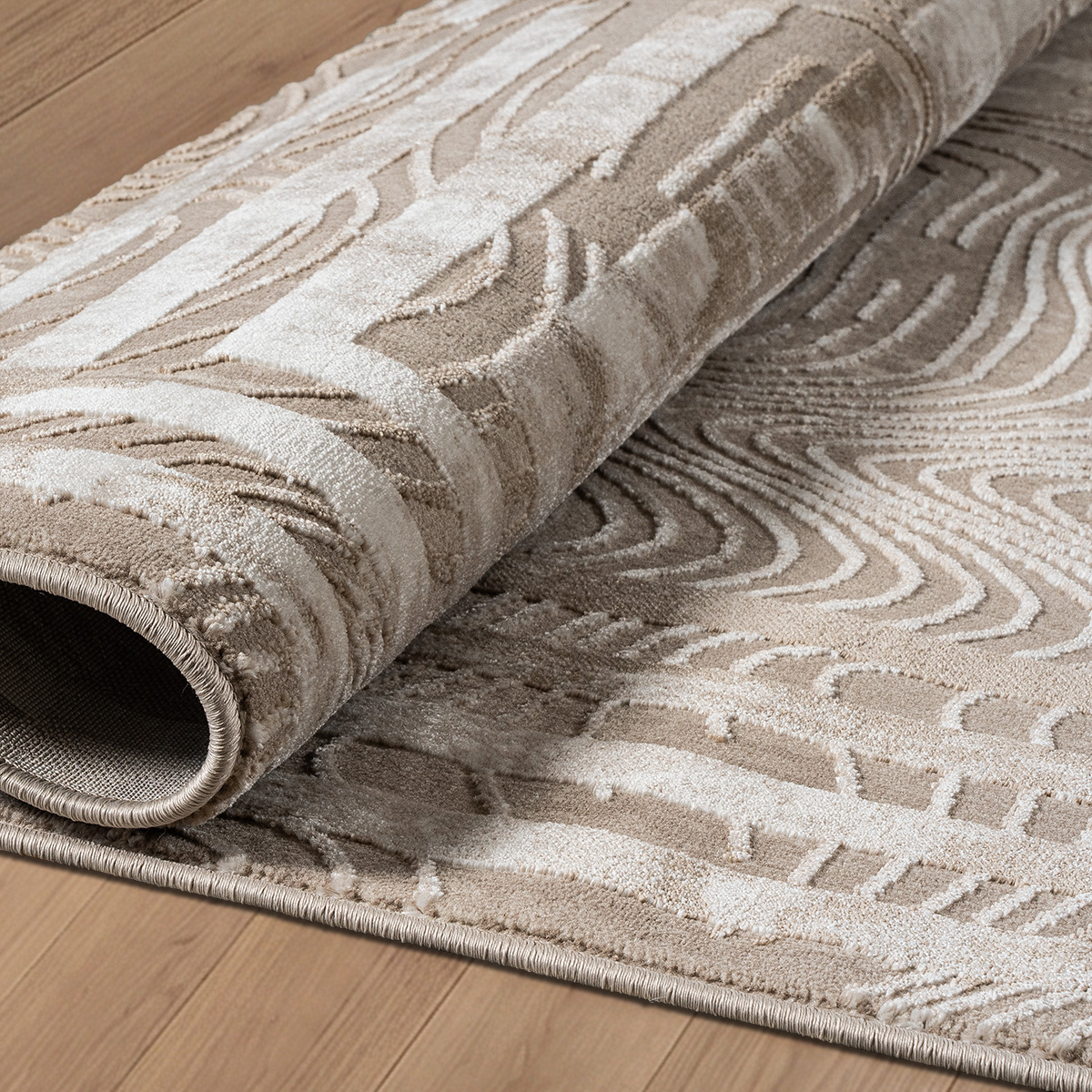 Beauty Home Χαλί Vision Art 9257 Μπεζ - Image 3