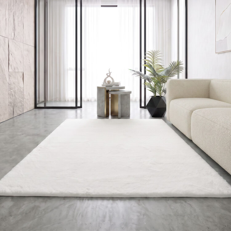 Beauty Home Χαλί Rabbit Art 9640 Λευκό 200x250