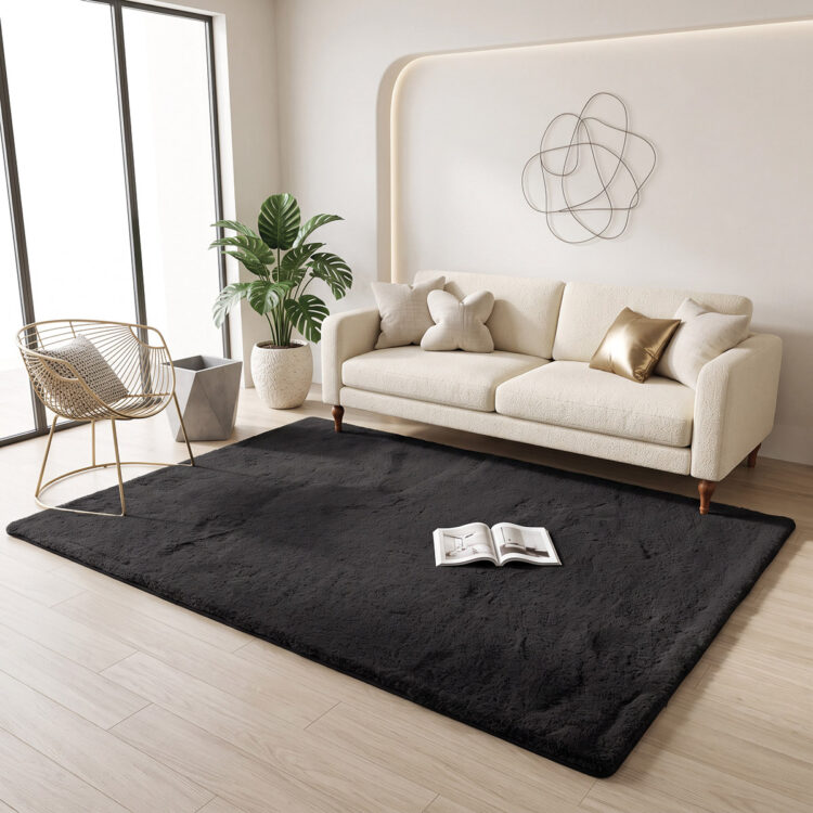 Beauty Home Χαλί Rabbit Art 9644 Μαύρο 200x250
