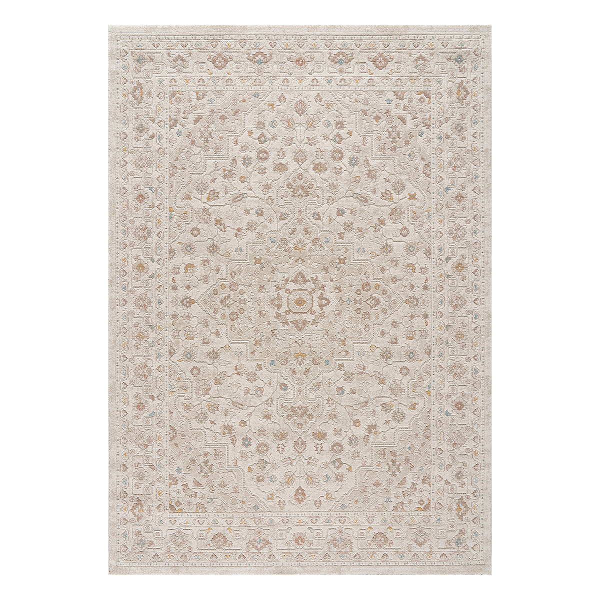 Beauty Home Σετ Κρεβατοκάμαρας 3τμχ Mirage Art 9843 (67x140+67x140+67x220) Κρεμ
