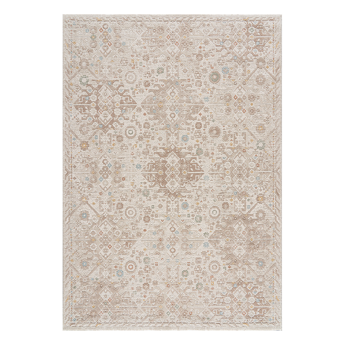 Beauty Home Σετ Κρεβατοκάμαρας 3τμχ Mirage Art 9844 (67x140+67x140+67x220) Κρεμ