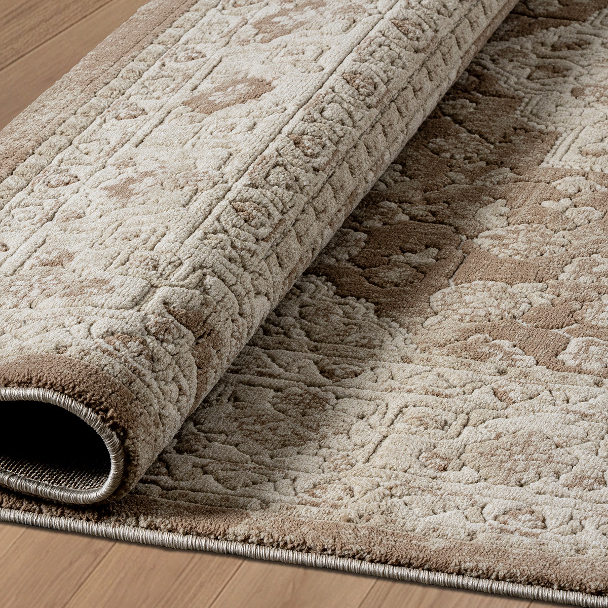 Beauty Home Χαλί Mirage Art 9847 Κρεμ,Μόκα - Image 3