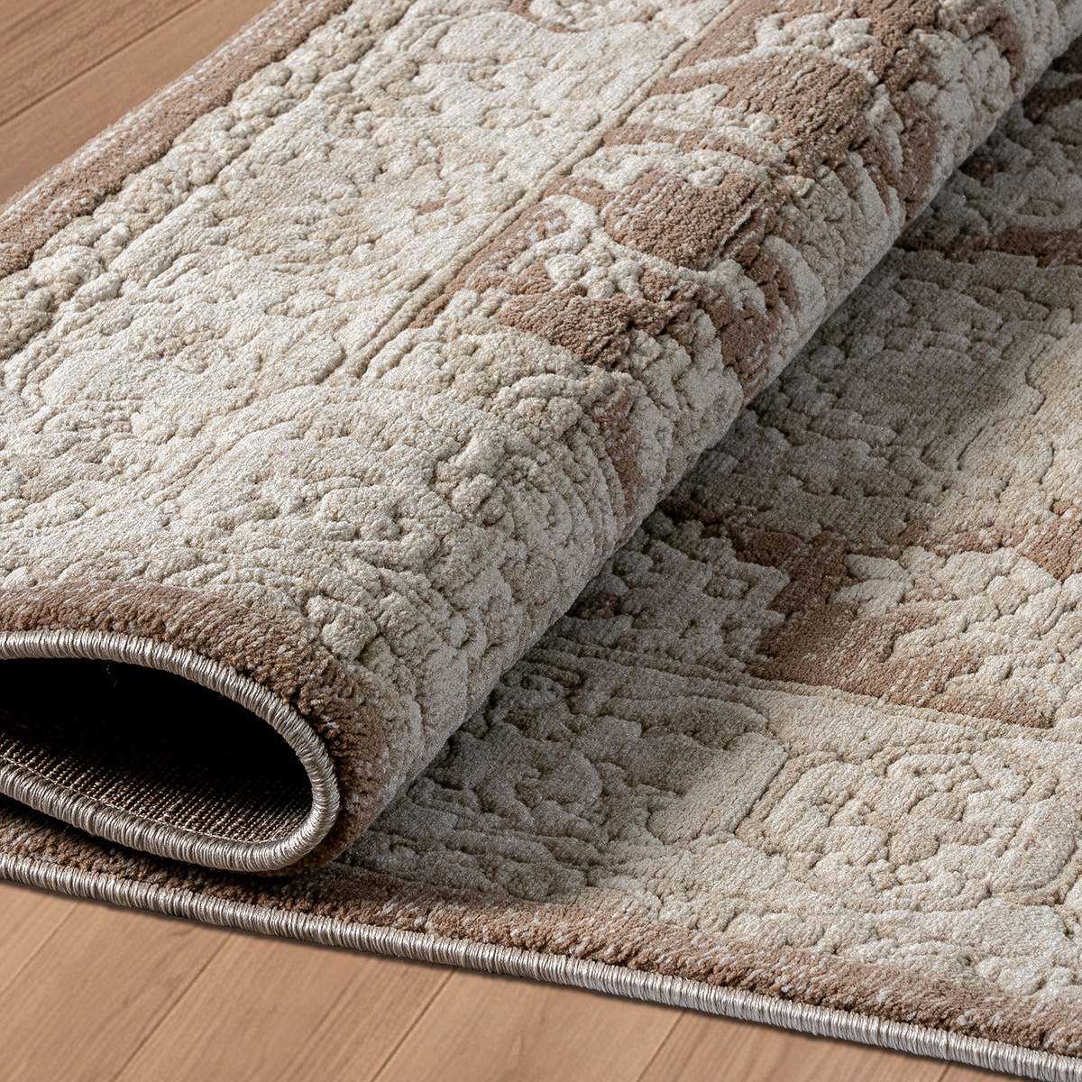 Beauty Home Χαλί Mirage Art 9848 Κρεμ,Μόκα - Image 3
