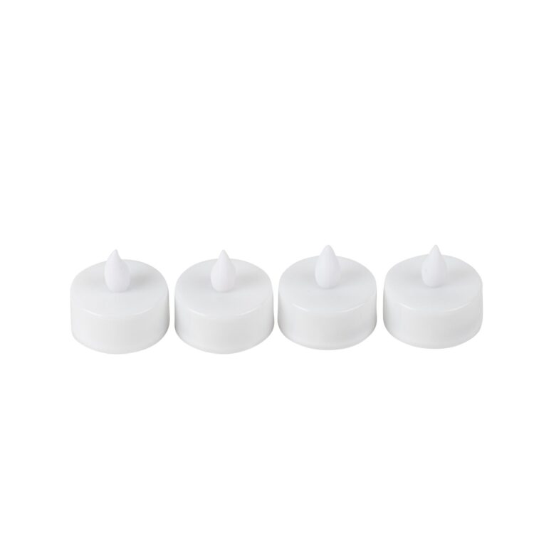 Beauty Home Σετ 4 Ρεσώ LED Λευκά Ø3
